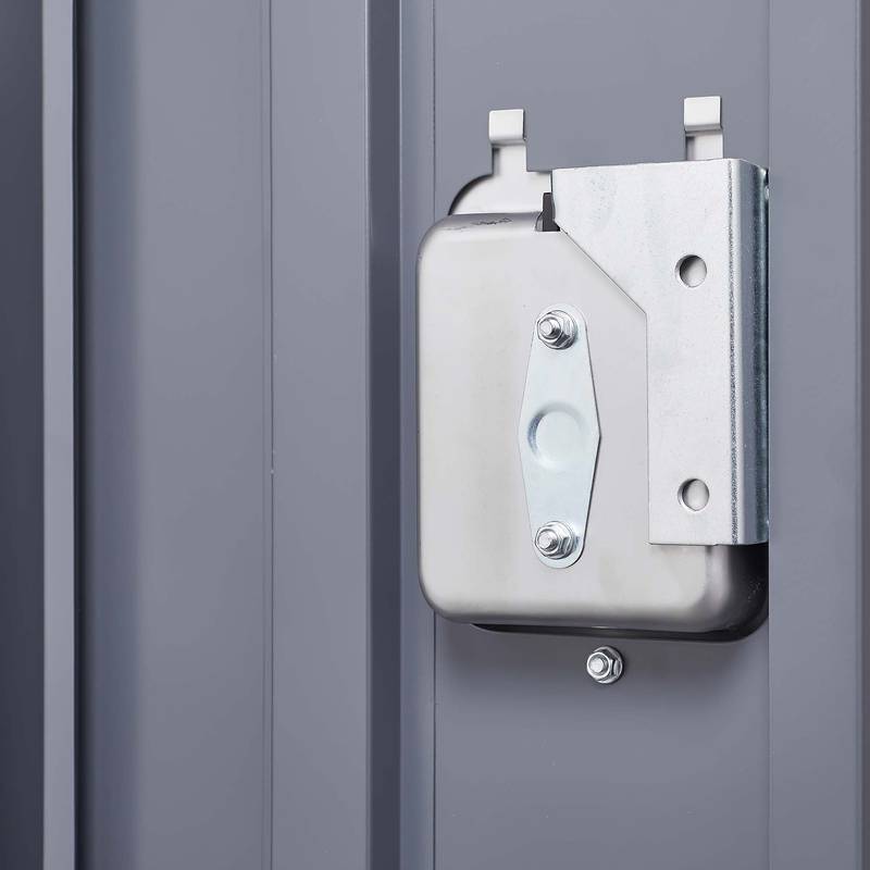 Stylish Gray Locker Storage for Home, Gym & Office