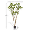 Lush Green Faux Bonsai Tree for Home Decor