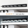 Sleek Black LED Vanity Light - Perfect for Your Bathroom!