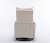 Cozy Beige Swivel Rocker Glider Chair