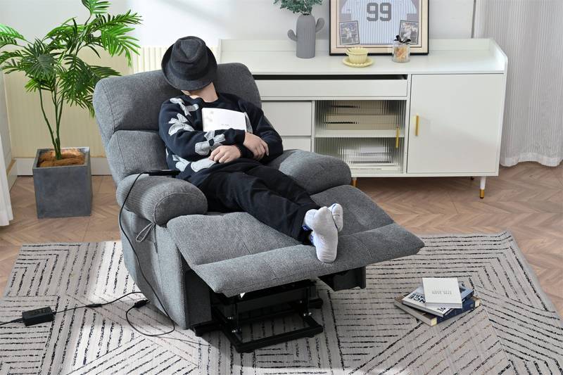 Cozy Recliner for Seniors with Remote Control