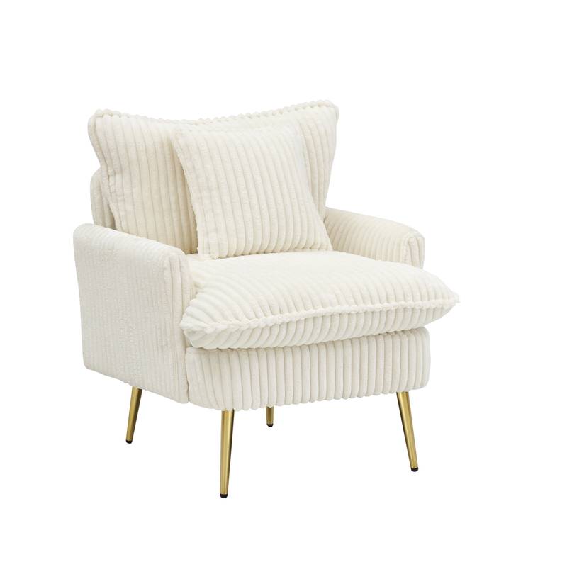 Cozy Chic Corduroy Chair