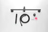 Eco-Friendly Handheld Shower with Adjustable Slide Bar