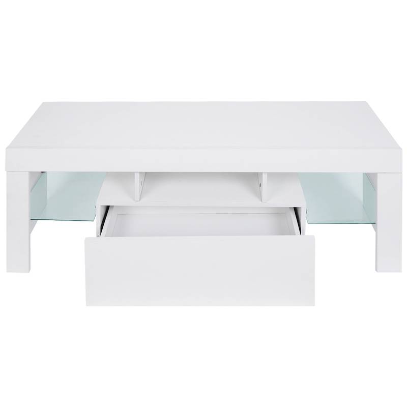 Stylish TV Stand with Storage & Drawer