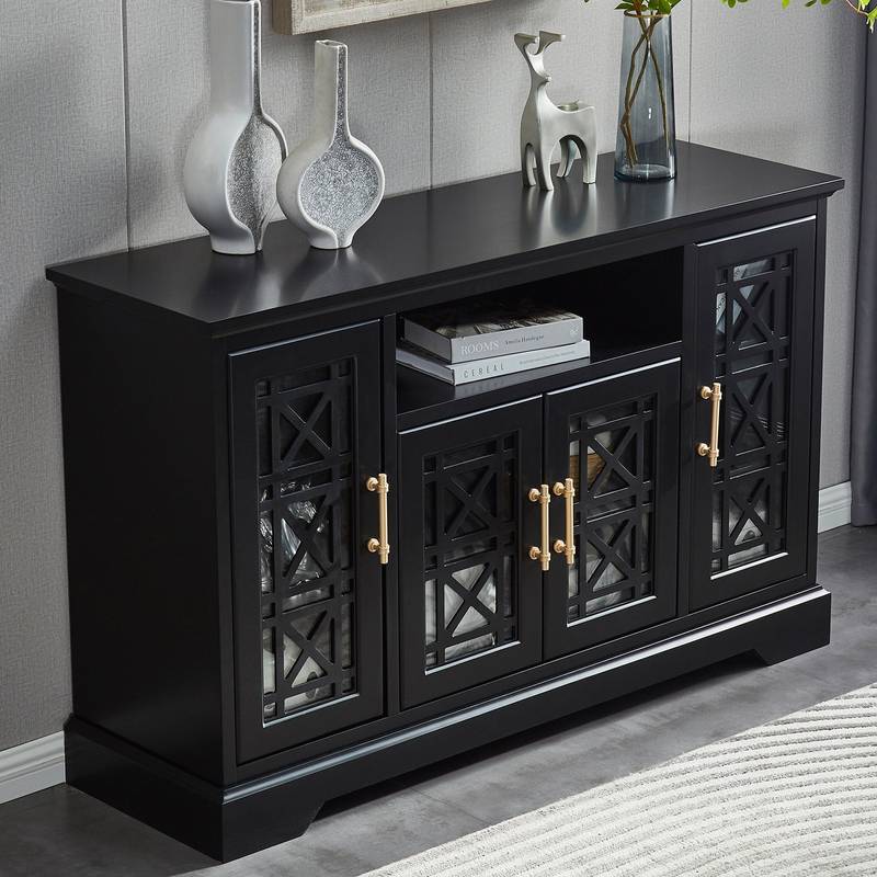 Chic Storage Buffet Table