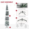 Frosted Slim Christmas Tree