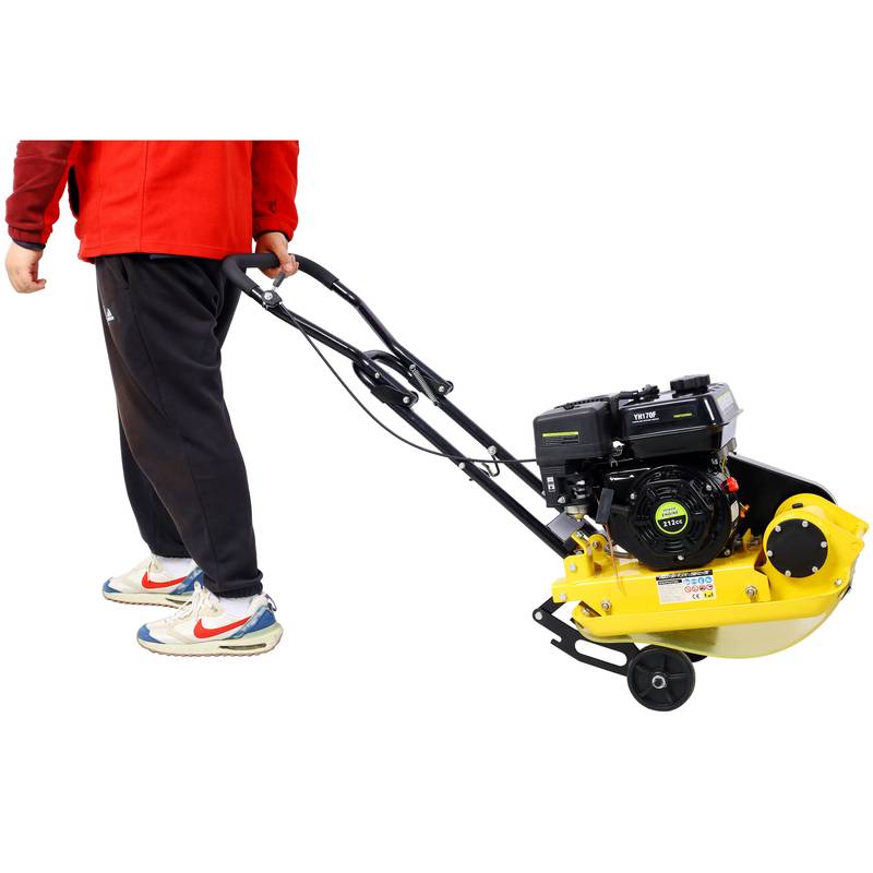 PowerMax Plate Compactor with Wheels - EPA Compliant Vibration Force