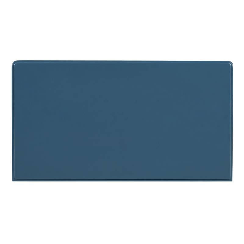 Navy Slim Storage Console Table