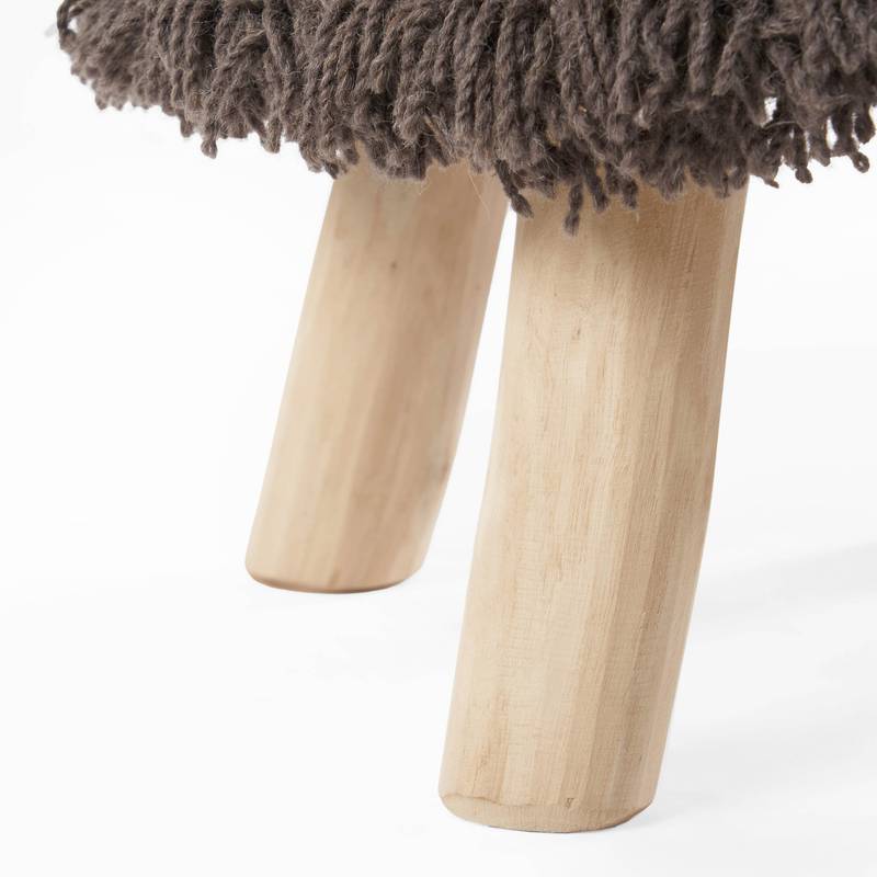 Cozy Chic Wool & Cotton Stool
