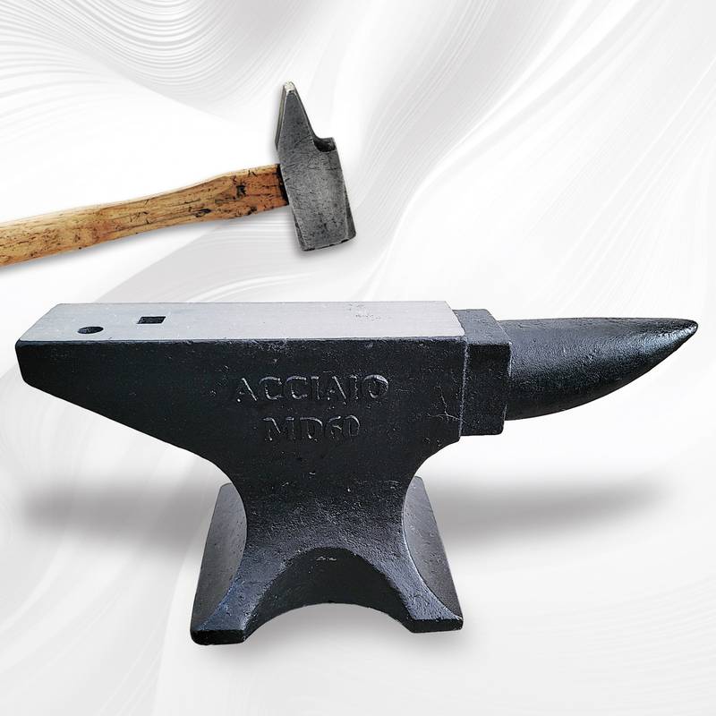 Rugged Round Horn Blacksmith Anvil