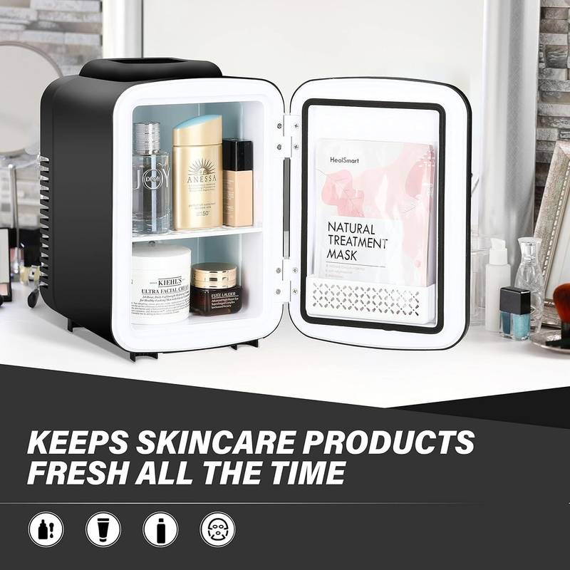 Chill & Warm Mini Fridge – Your On-the-Go Food & Drink Buddy!