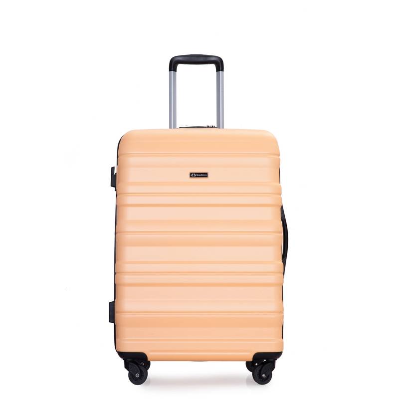 Peachy Traveler: Lightweight Expandable Luggage Set