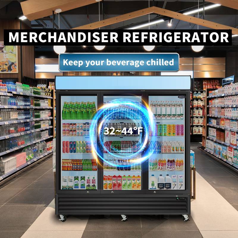 Chill & Showcase Glass Merchandiser Fridge