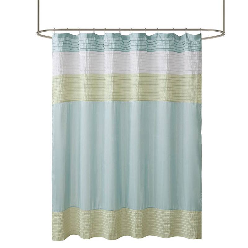 Elegant Silk Feel Shower Curtain