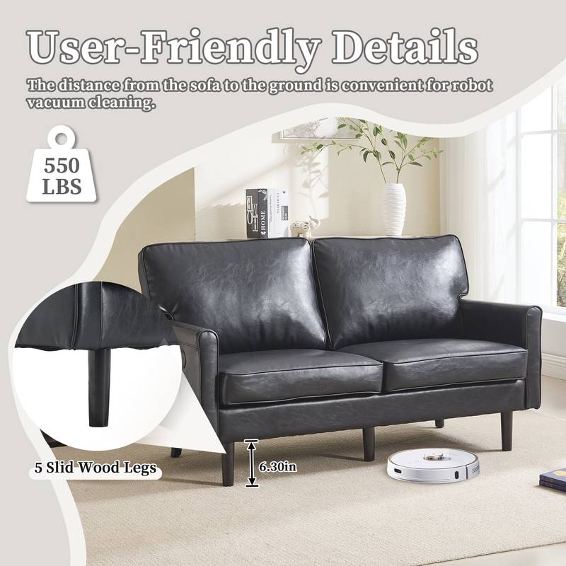 Chic USB Loveseat Sofa