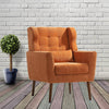 Chic Chenille Lounge Chair – Cozy Armchair for Any Space