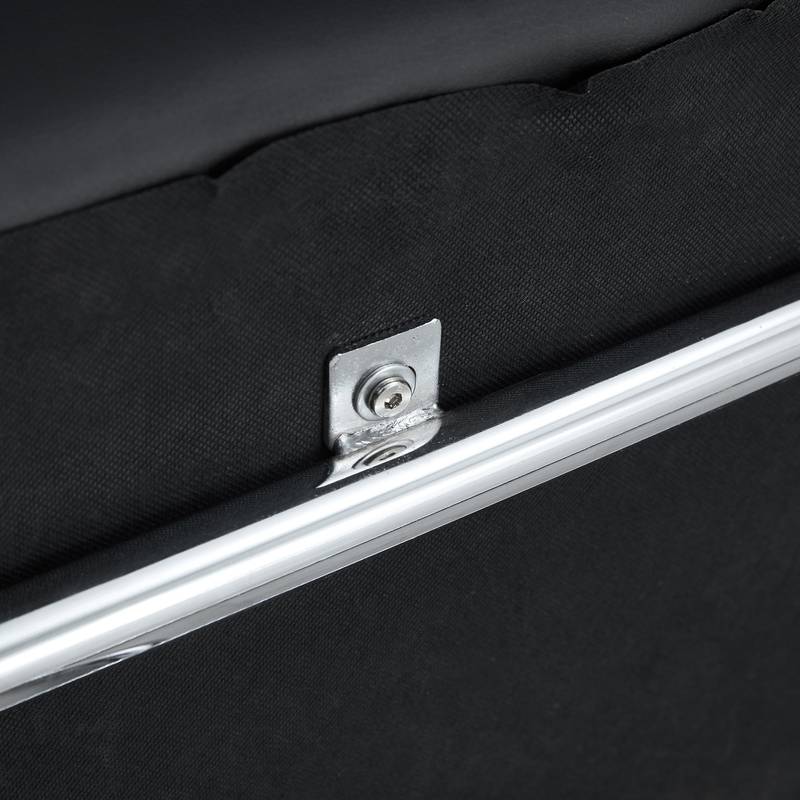 Stylish Shoe Bench with Silver Legs - Perfect Storage for Every Space