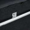 Stylish Shoe Bench with Silver Legs - Perfect Storage for Every Space