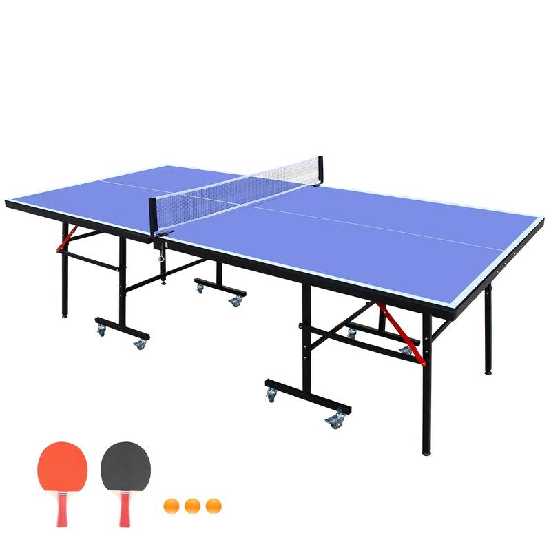 Compact Ping Pong Table Set - Easy to Fold & Play!
