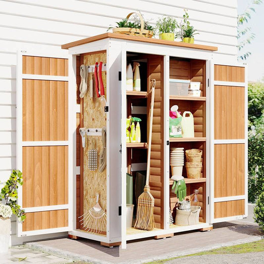 TOPMAX Garden Shed: Your Ultimate Outdoor Tool Haven