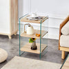 Stylish Trio Storage Nightstand