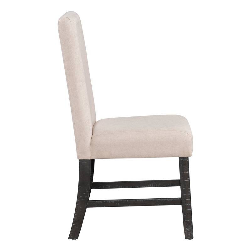 Retro Chic Dining Set with Expandable Table and Cozy Chairs