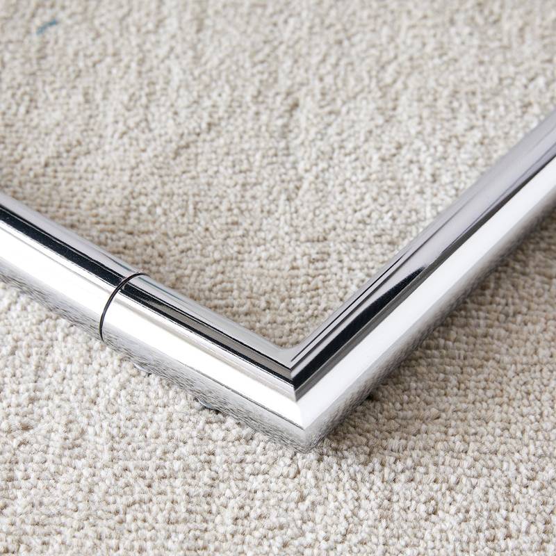 Stylish Shoe Bench with Silver Legs - Perfect Storage for Every Space