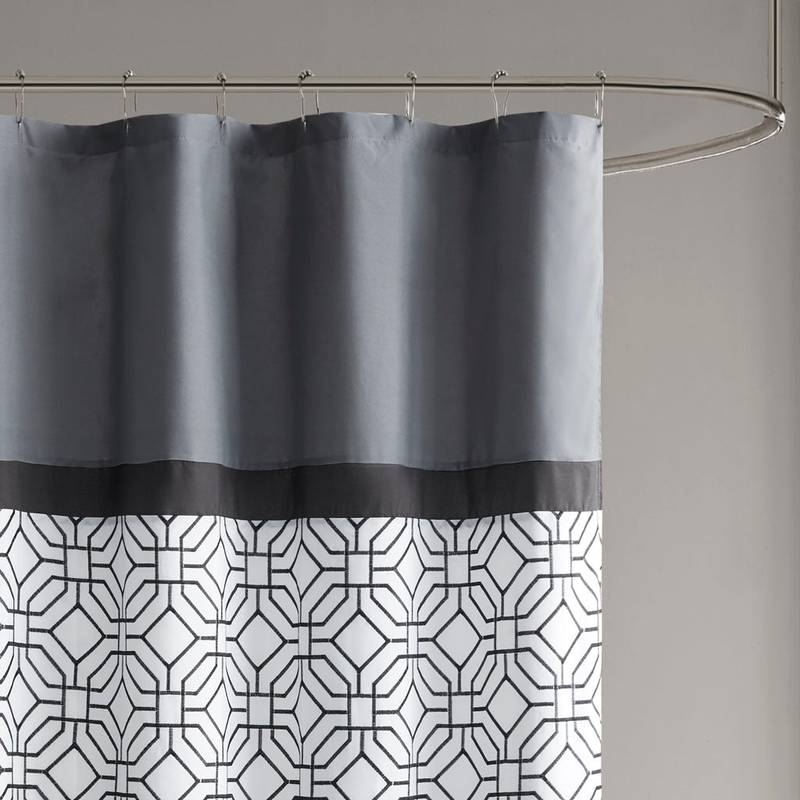 Stitched Elegance Shower Curtain