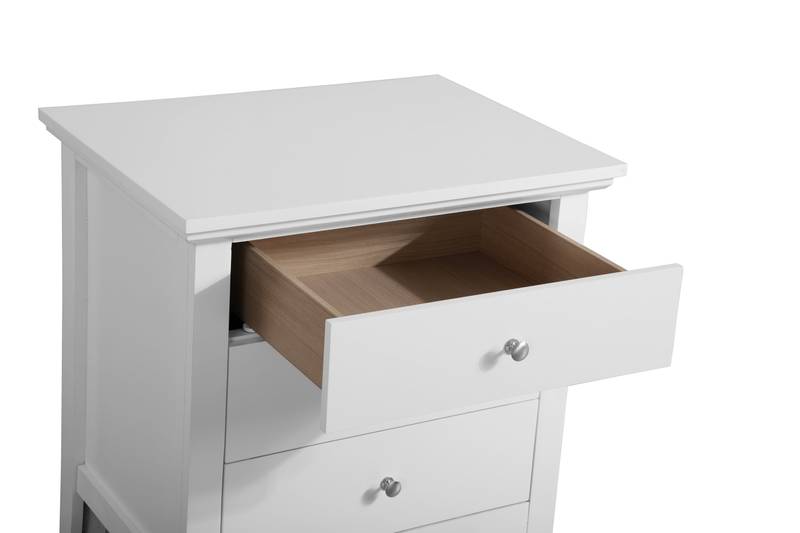 Chic White Nightstand
