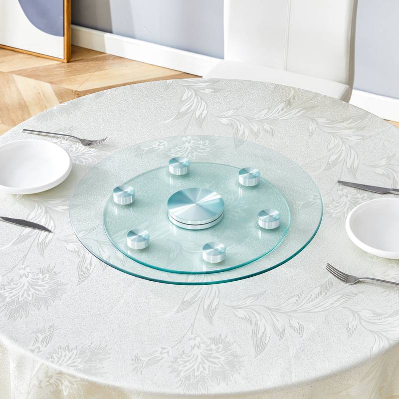 Spin & Store Round Glass Organizer