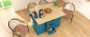 Versatile Rolling Kitchen Island with Drop Leaves and Power Outlet