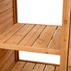TOPMAX Tall Garden Potting Bench & Storage Station