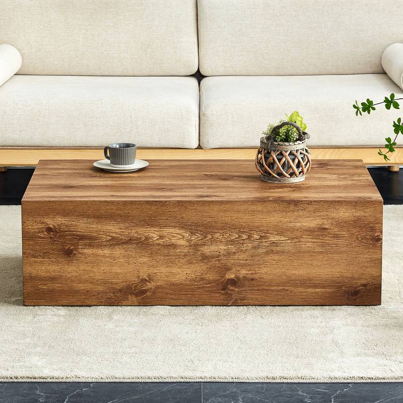 Stylish Wood-Look Coffee Table