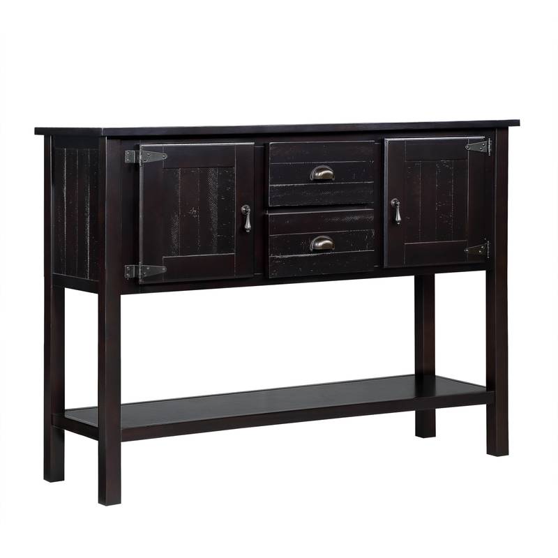Rustic Charm Sideboard Buffet with Storage