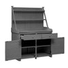 TOPMAX 65-Inch Garden Potting Station - Stylish Storage & Workspace