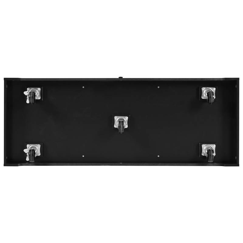Versatile Kitchen Island Cart with Drop Leaves and Power Outlet