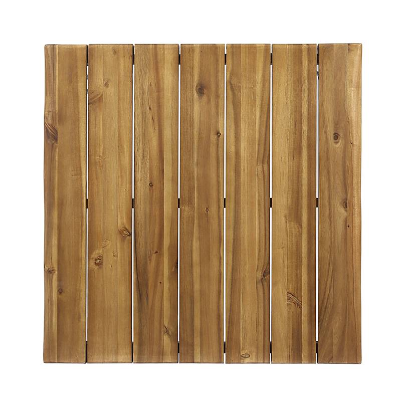 Zion Wood & Metal Blend Table