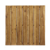 Zion Wood & Metal Blend Table