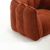 Cozy Foam Bean Bag Lounge Chair with Footstool