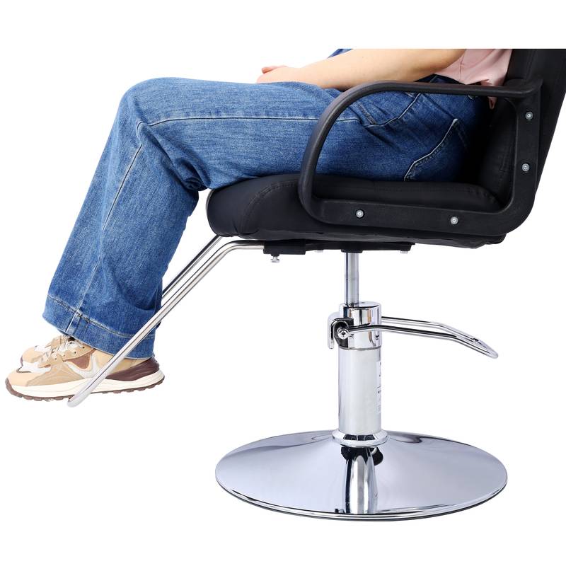 Stylish Heavy-Duty Salon Chair with Hydraulic Pump