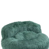 ChillNest Bean Bag Chair with Ottoman - Relax in Style! (Mint Green)