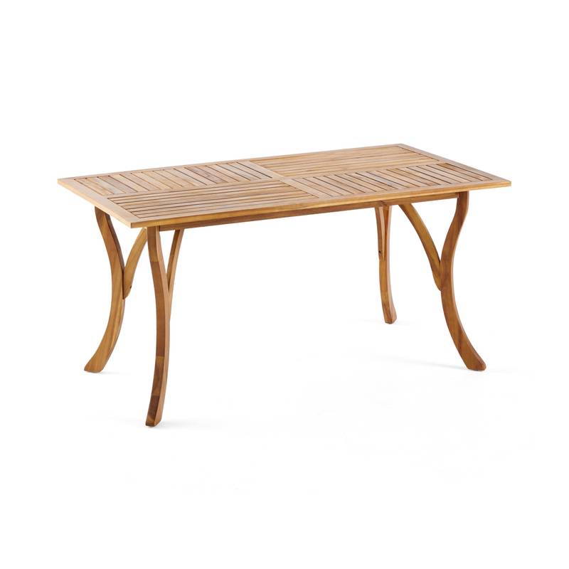Teak Charm Outdoor Dining Table