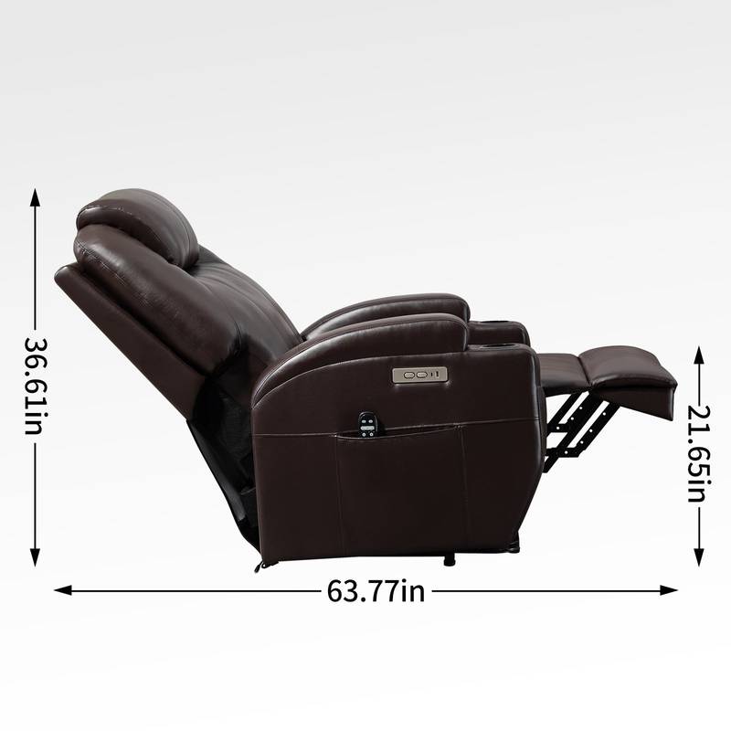 Cozy Lift Recliner with Vibration Massage and Heat for Seniors