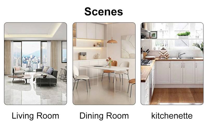 Chic Gold-Accent Dining Set with Cushioned Chairs