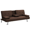 Cozy Convertible Sofa Bed with Modern Armrests