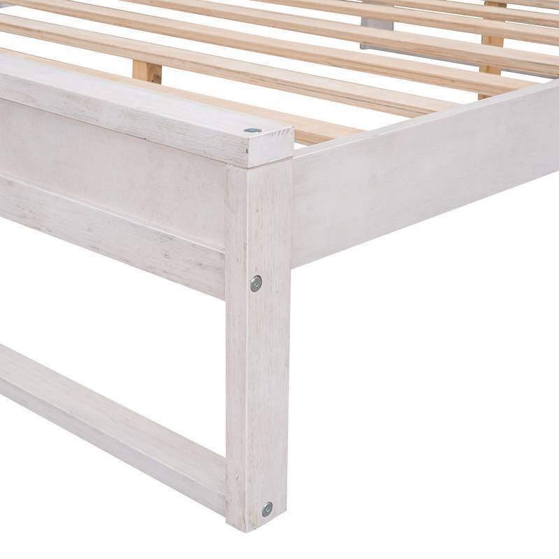 Chic Storage Platform Bed with USB & Sockets