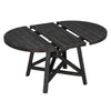 Retro Chic Dining Set with Expandable Table and Cozy Chairs