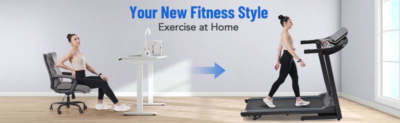 Ultimate Home Treadmill with Speakers and Adjustable Incline