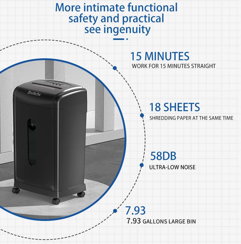 ShredMaster Pro: Heavy-Duty Cross-Cut Shredder with Easy Pullout Bin