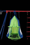 Rainbow Fun Swing Set: Safe Outdoor Adventures for Kids!